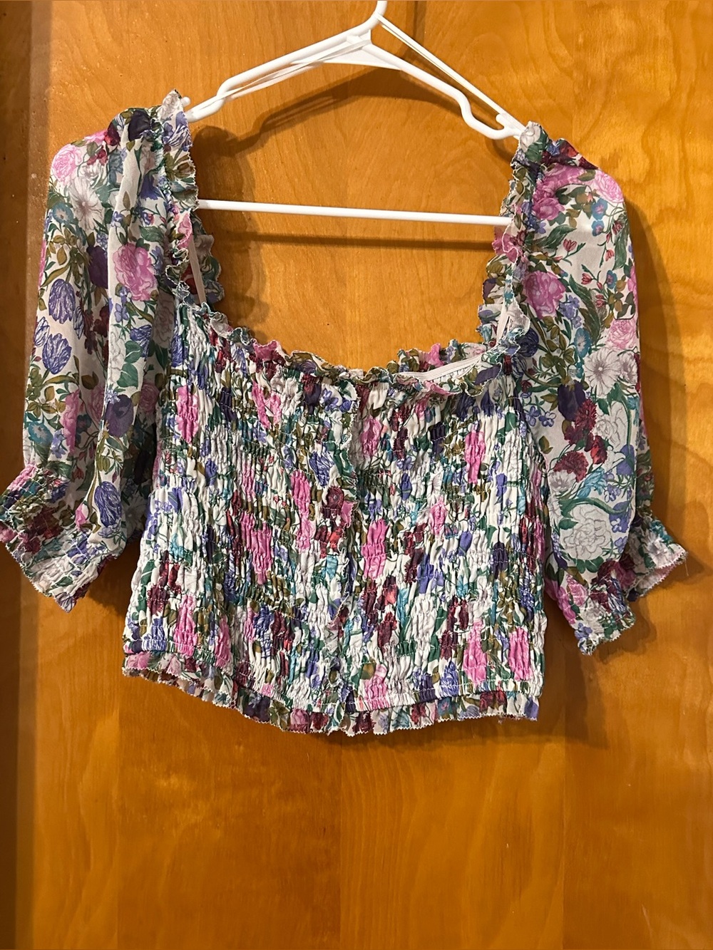 Smocked top